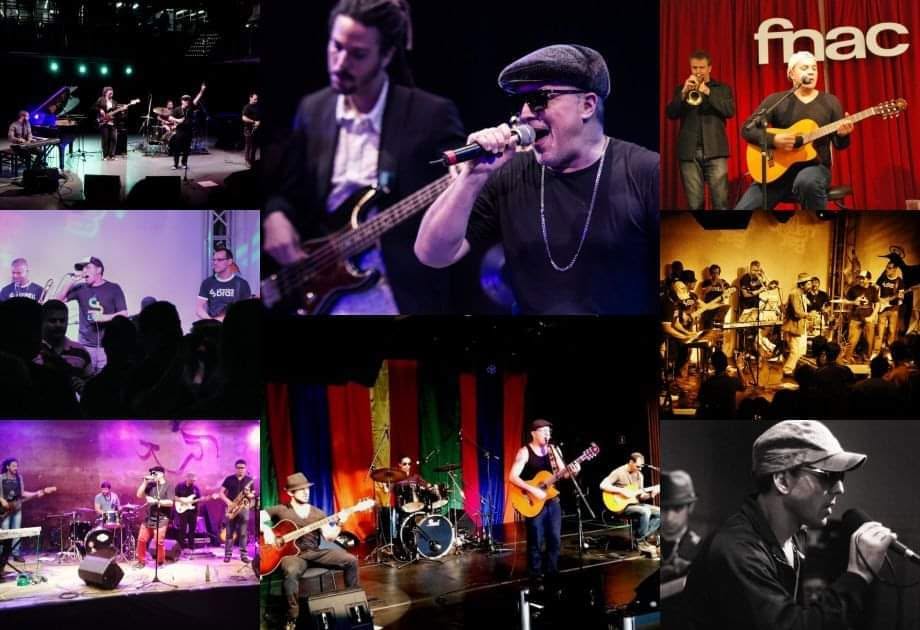 Mr Sambasoul em momento de performance